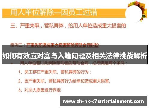 如何有效应对塞鸟入籍问题及相关法律挑战解析