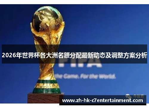 2026年世界杯各大洲名额分配最新动态及调整方案分析